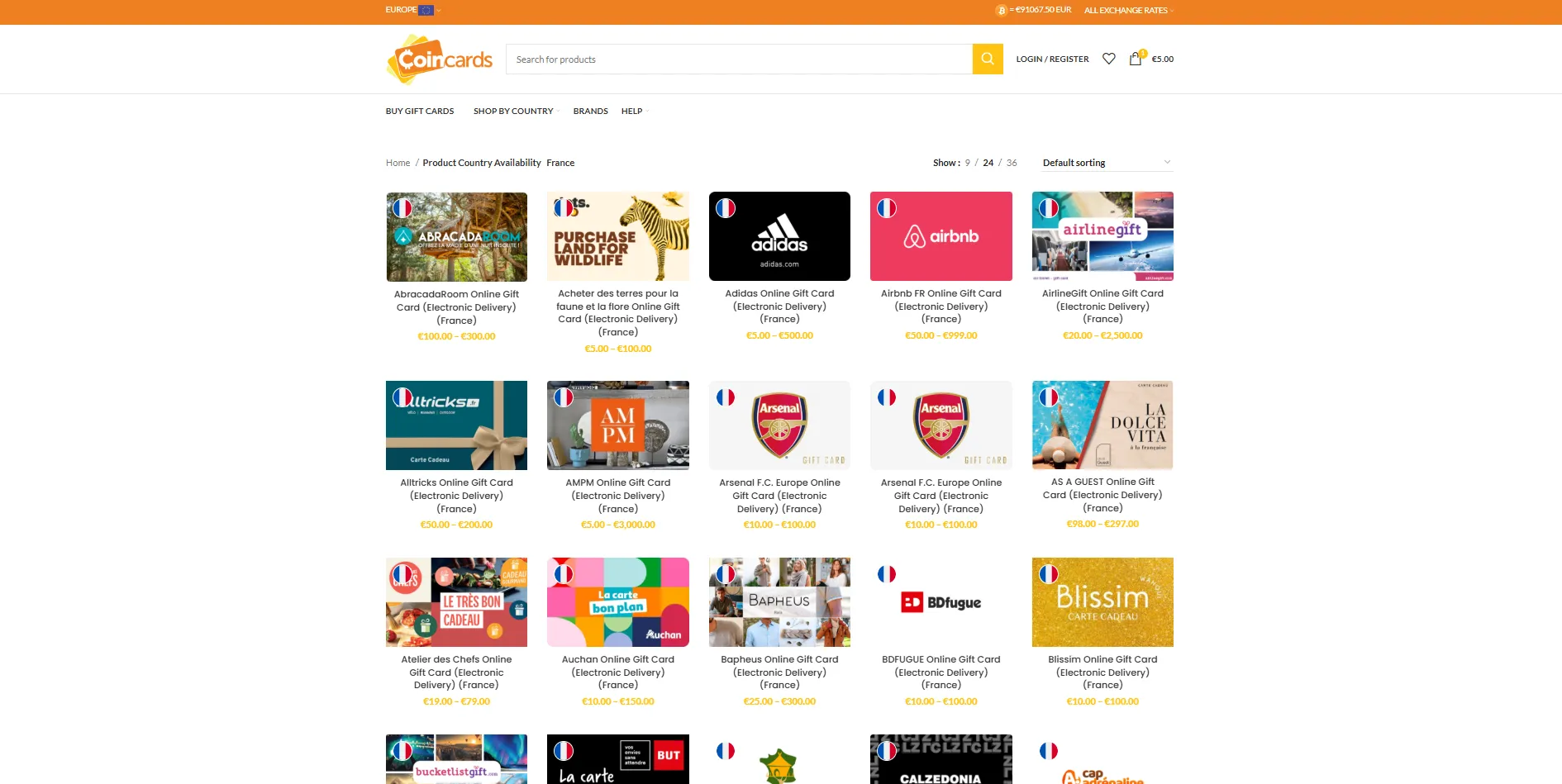 Coincards