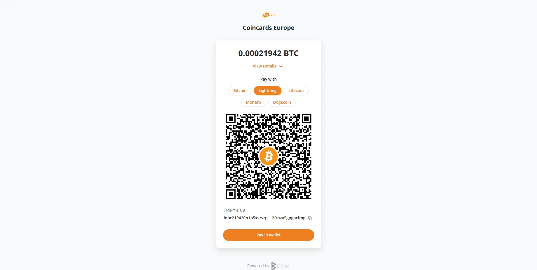 Coincards